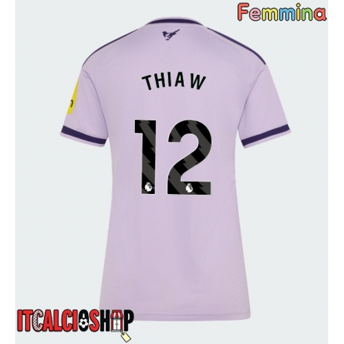 Newcastle United Malick Thiaw #12 Terza Maglia Femmina 2026-27 Manica Corta